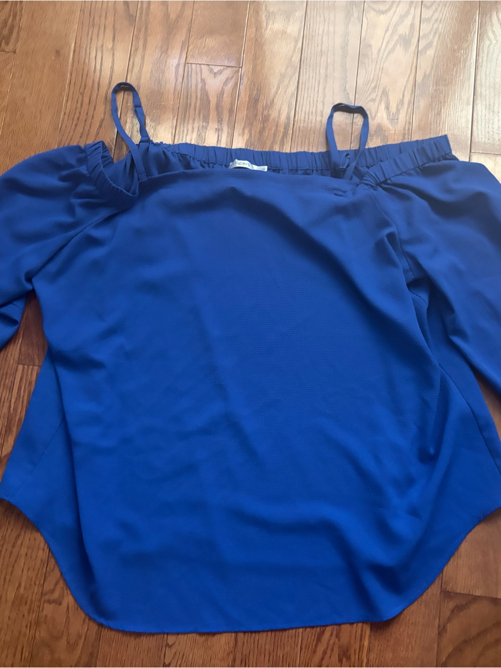Ricki's Royal Blue Off-Shoulder Camisole Top